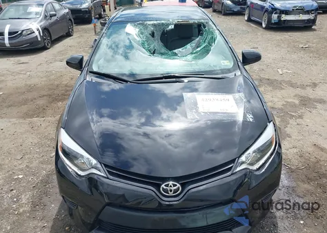 2015 Toyota Corolla Le z USA, uszkodzony, nr VIN 2T1BURHE3FC421128